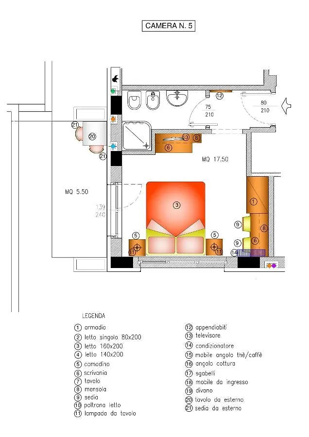 Guest house Casa Livio - Rooms And Studios Como